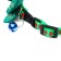 Collar "Winter", 30 x 1 cm, kapron, green
