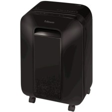 Шредер Fellowes PowerShred LX200 черный (секр.P-4) перекрестный 12лист. 22лтр. скрепки скоб   103391