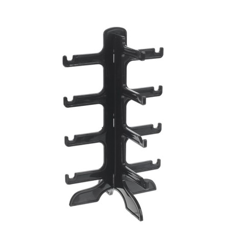 Glasses for glasses four places, 16 × 14.5 × 25.5, black color-1