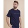 Male T-shirt, 3XL size, dark blue color