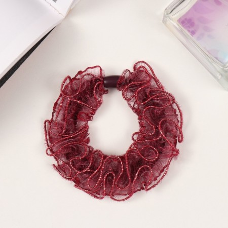 Hair gum "Madisson" Classic, 6 cm, mix