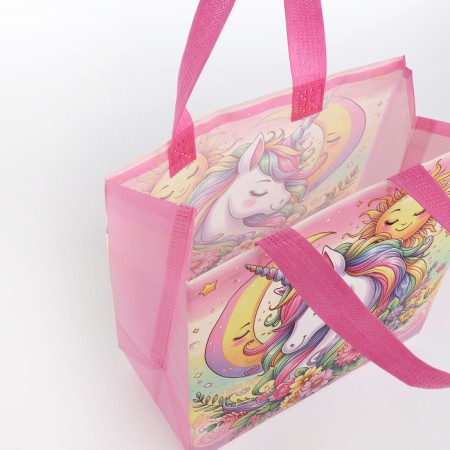 Bag Tod Unicorn, 23*12*25, Department without lightning, pink-2