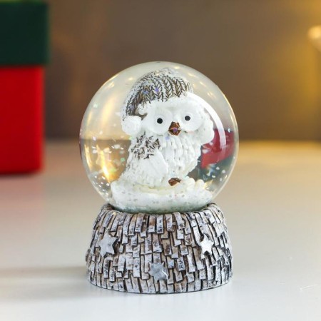 Souvenir Polystone Water Ball "Council in a beige cap" d = 4.5 cm 6x4.5x4.5 cm