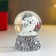 Souvenir Polystone Water Ball "Council in a beige cap" d = 4.5 cm 6x4.5x4.5 cm