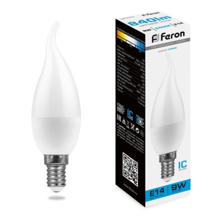 LED LED Feron, E14, 9 W, 175-265 V, daylight