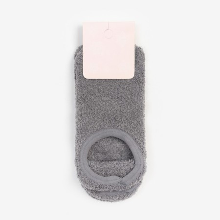 Non-slip socks, gray color, size 36-39-2