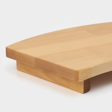 ADELIICA “Eurasia” for serving on the legs for sushi and rolls, 35 × 18 × 5.5 cm, an array of birch trees-7