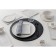Porcelain dish for supply to Magistro Slate, 27.5 × 27.5 cm, white color