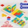 Board game. Pixels "Who is faster?"