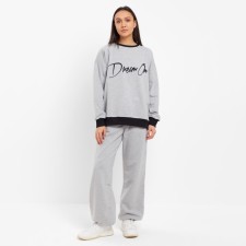 Women's costume minku: casual collection color gray, river 42