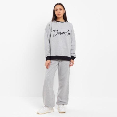 Women's costume minku: casual collection color gray, river 42
