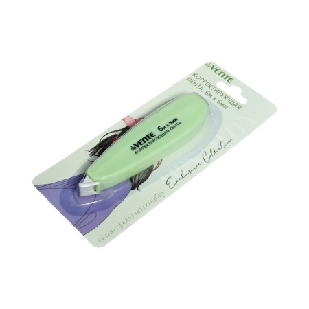 Correcting tape 5 mm x 6 m, Devente Mentality, Front applicator, blister-1