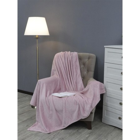 DECO “Rombica” blanket, size 150x200 cm, lilac color