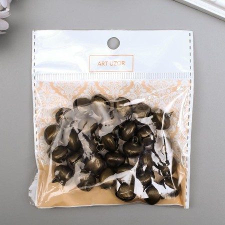Set of decor for creativity Metal "under bronze" d = 1.4 cm set 30 pcs-2