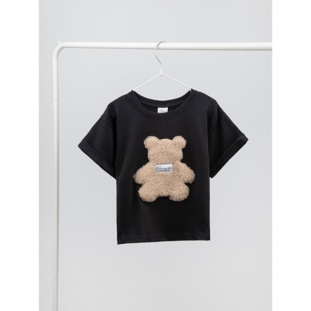T -shirt Children's Amarobaby Bear, height 128 cm, black color-9