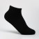 A set of male socks is 3 pairs, white, black, gray melange, size 27-29