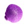 Figure for crafts and decor "Skull", set 6 pcs., Size 1 pc: 4 × 4.5 × 4.5 cm, purple color