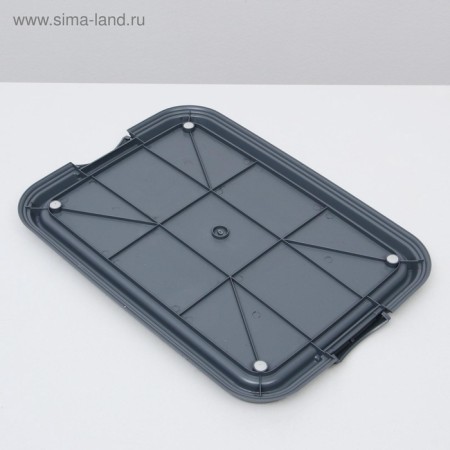 Toilet for the diaper "Daina", 49 x 36 cm, gray-7