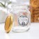 Glass Bank for storing spices "Salt", 650 ml