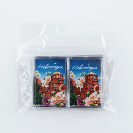 Acrylic magnet "Novosibirsk" 5.2 x 7.7 cm-3