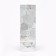 Paper package, packing, four-layer "circles-silver" "7 x 4 x 21 cm