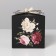 Gift folding box, packaging, "Present", 12 x 12 x 12 cm