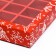 New Year. Box for 12 sweets "Snowman", 19 x 15 x 3.6 cm, confectionery packaging
