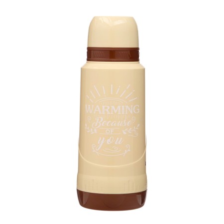 Thermos 1.8 l, with a glass flask, retains heat 12 hours, beige-2