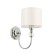 Wall lamp EVOLUCE. Sle111101-01. Linna. 1x40 watts, E14, 15x30 cm, chromium color