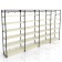 Podium-regiment of a wall-mounted rack l = 630 mm, maple color