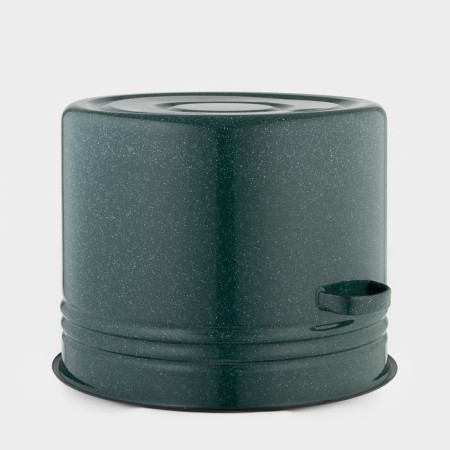 Enameled tank, 40 l, induction, green color-2