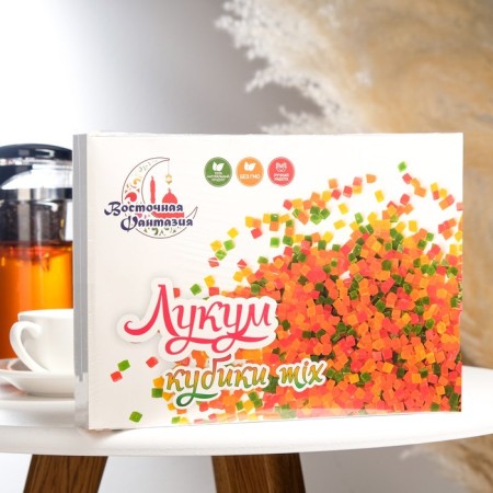 Lukum "Eastern Fantasy", cubes, mix, 1 kg
