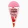 Бомбочка для ванны, 130 г, аромат клубничного пломбира, BEAUTY FOX