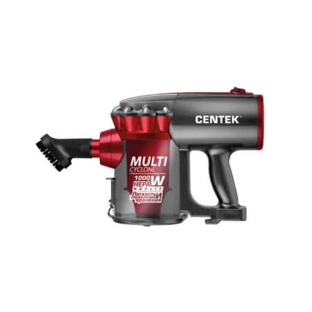 Vacuum cleaner Centek CT-2561, vertical, 1000/150 W, 0.5 l, black and red-4