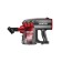 Vacuum cleaner Centek CT-2561, vertical, 1000/150 W, 0.5 l, black and red