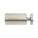Remote holder for plates, 25x50 mm, color matte nickel, set 4 pcs.
