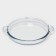 Baking capacity with handles Paşabahçe-Borcam, 2.4 l, d = 31.6 cm