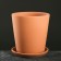 Flower Terra pot No. 2 0.9 l, terracott