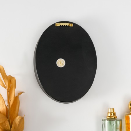 Panel Interior Polystone "Beetle" Black with gold 15x3x19 cm-3