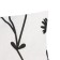 Pillow Pillowcase "Ethel" Black Flowers, 50x70 cm - 2 pcs, 100% cotton, Poplin
