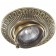 Built -in lamp Novotech, 50 W, Gx5.3, 12 V, 100x100 mm, d = 100 mm, bronze color