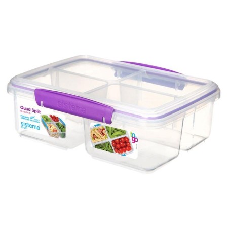 Container rectangular four -section, 1.74 liters-7