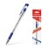 Ballic handle Erich Krause Ultra-30, node-bela 0.7 mm, ink blue, rubber emphasis, letter line 2000 meters, 1 piece