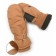 Children's mittens, size 17-18, ocher color