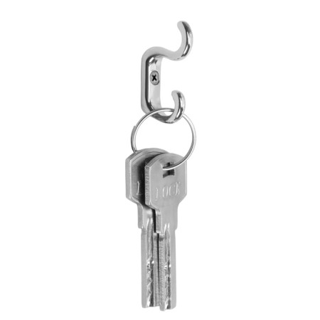 Furniture tundra hook TKD010, two -rod, chrome, 500 pcs-1