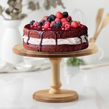 Adelica cake stand 30 × 20 cm, birch