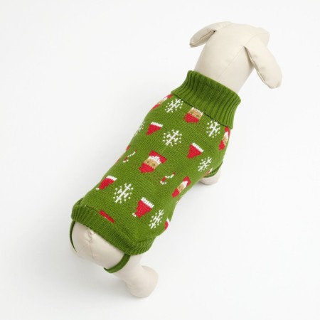 Santa Santa sweater, size XXL, Green (DS 46, Osh 46, OG 38-64 cm)-2