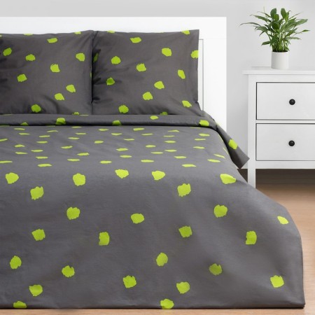 Bed linen Ethel Euro "Grey Storm" 200*217 cm, 220*240 cm, 70*70 cm - 2 pcs, calico 125 g/m2-2