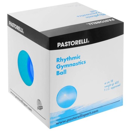 The ball for rhythmic gymnastics Pastorelli New Generation Fig, D = 18 cm, the color of the blue-1