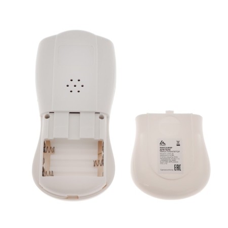 Body massager Luazon LEM-35, myostimulator, 10 modes, 4 electrodes, from USB, gray-3